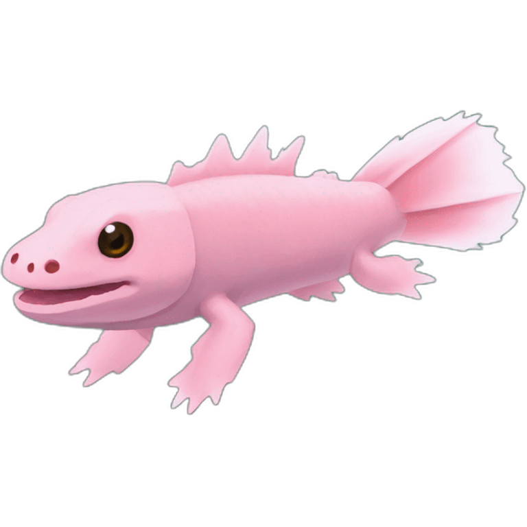 Axolotl Minecraft emoji