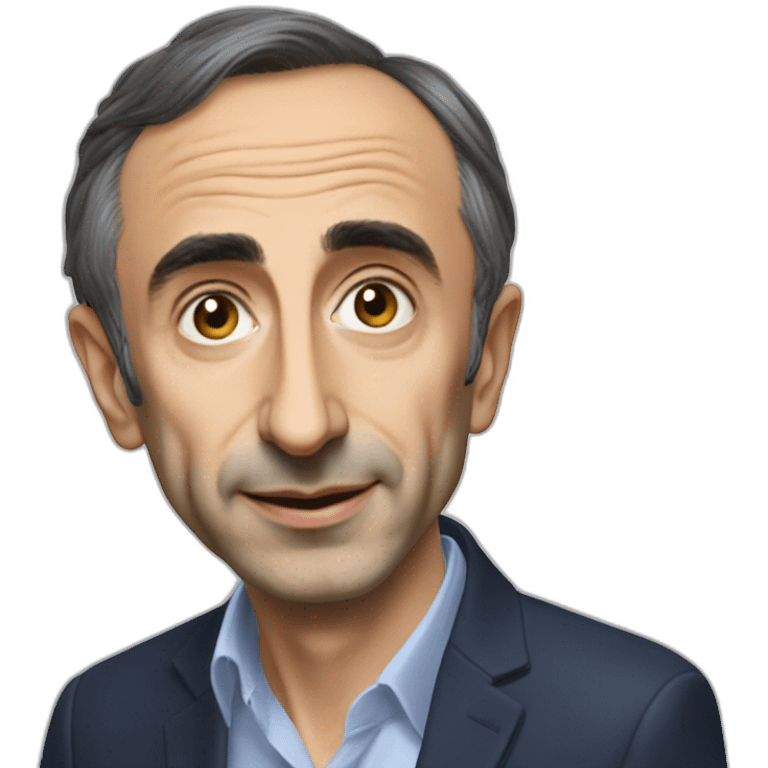 Éric zemmour qui fait un câlin à un immigrés emoji