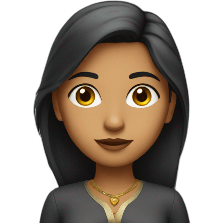 indian girl agent emoji