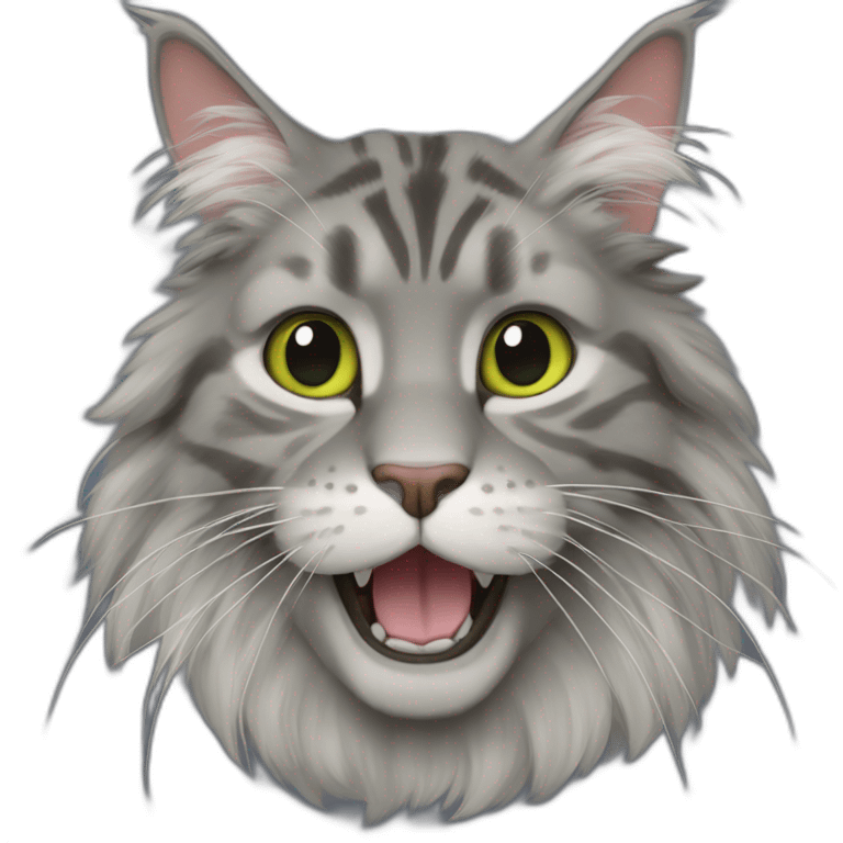 shrek gris-mainecoon emoji