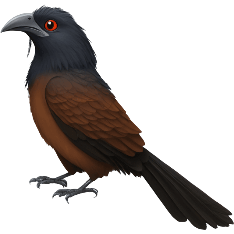 Greater coucal emoji