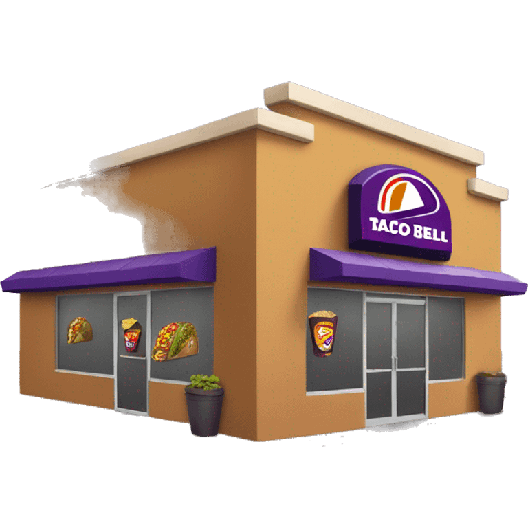 Taco Bell store emoji