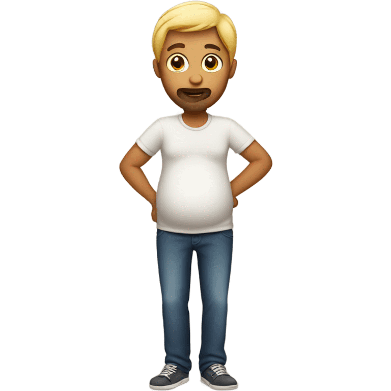 a men pregnant  emoji