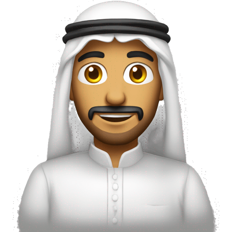 arabe con dinero emoji