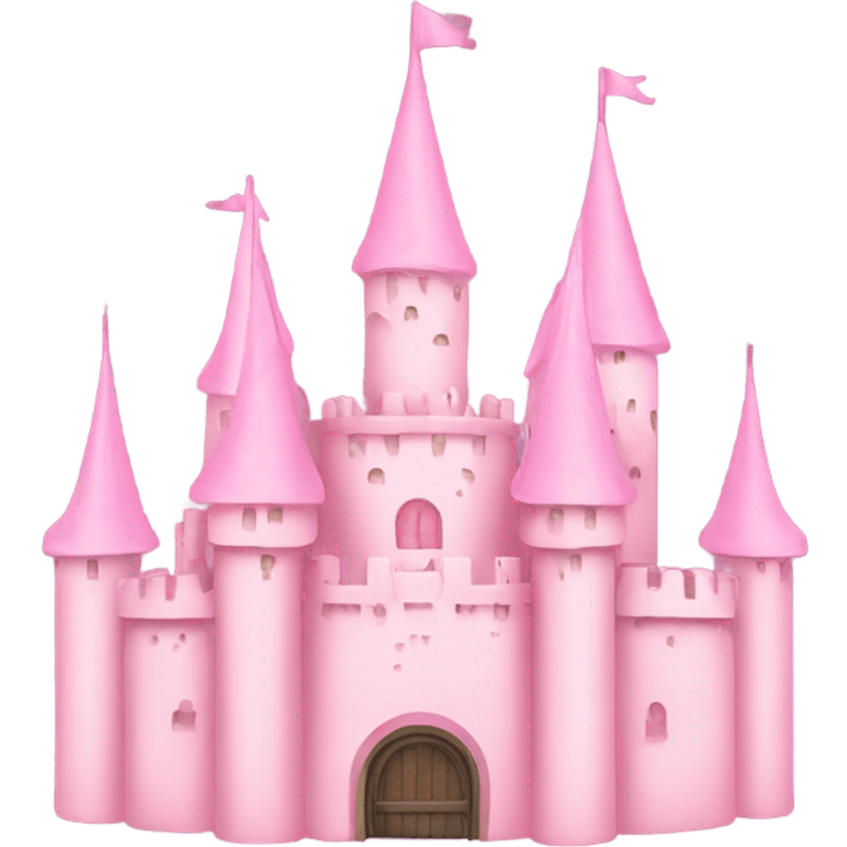 Light pink Castle  emoji