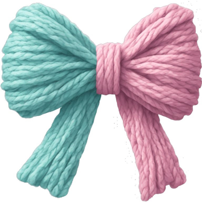 yarn pastel bow  emoji