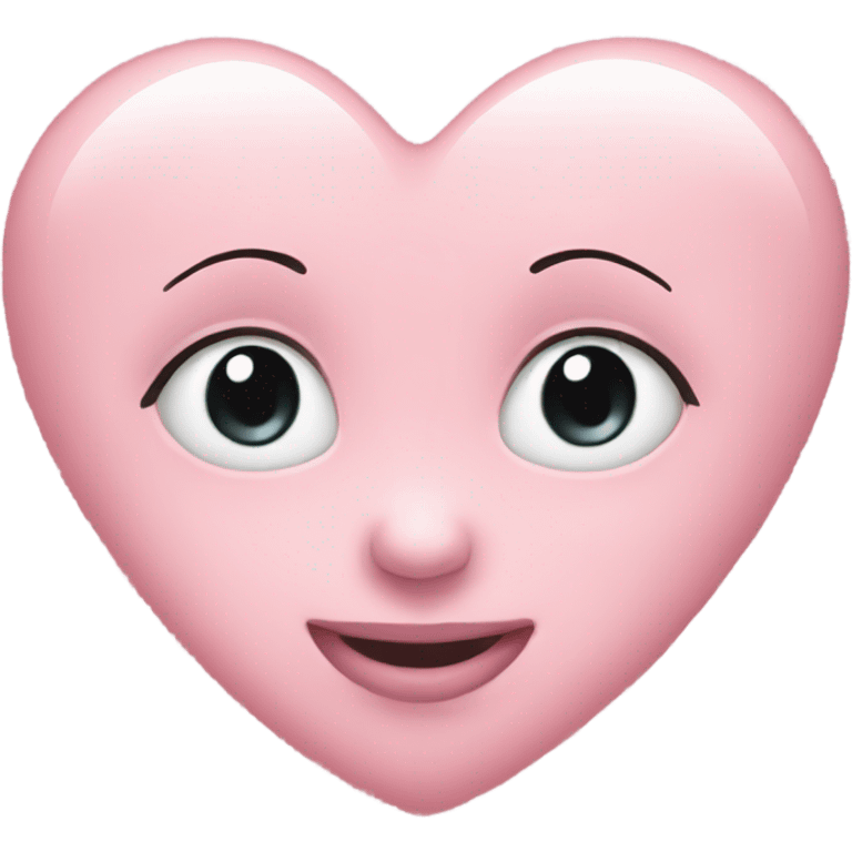 baby pink heart emoji