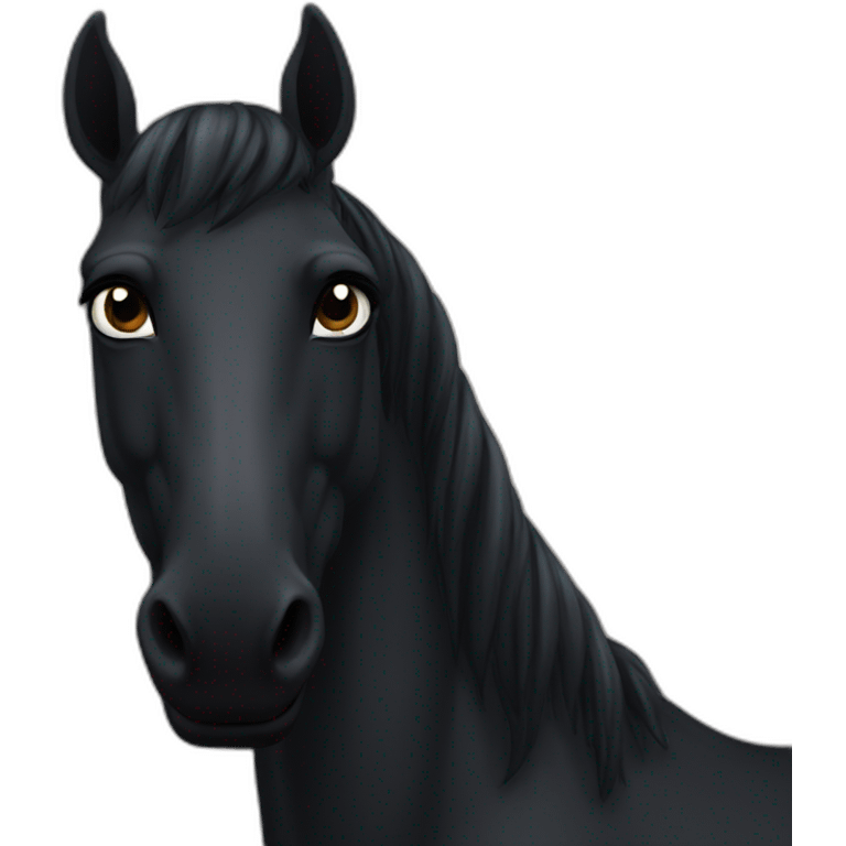 dark horse emoji