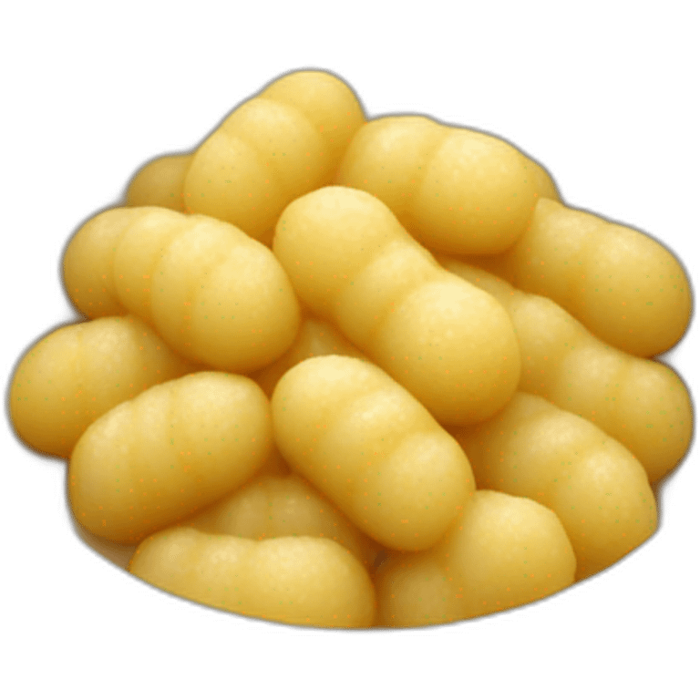 a single gnocchi emoji