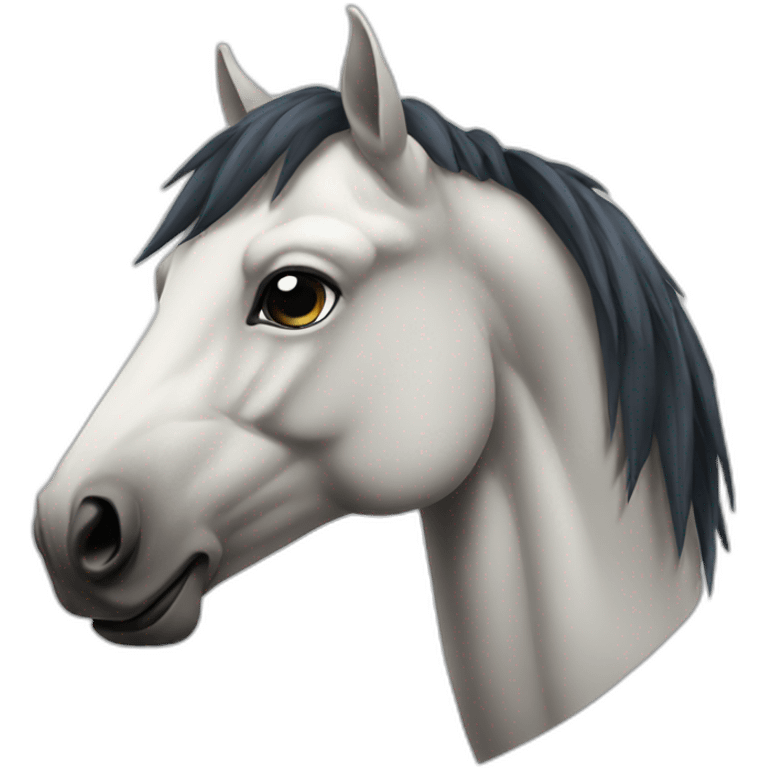 horse-with-thunder emoji