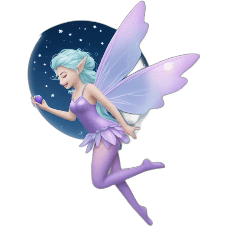 Fairy Moon emoji