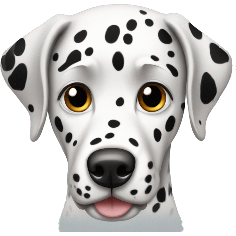 dalmatian dog  emoji