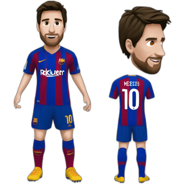 Leonel Messi emoji