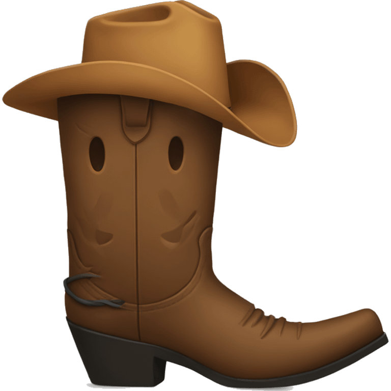 cowboy boot emoji