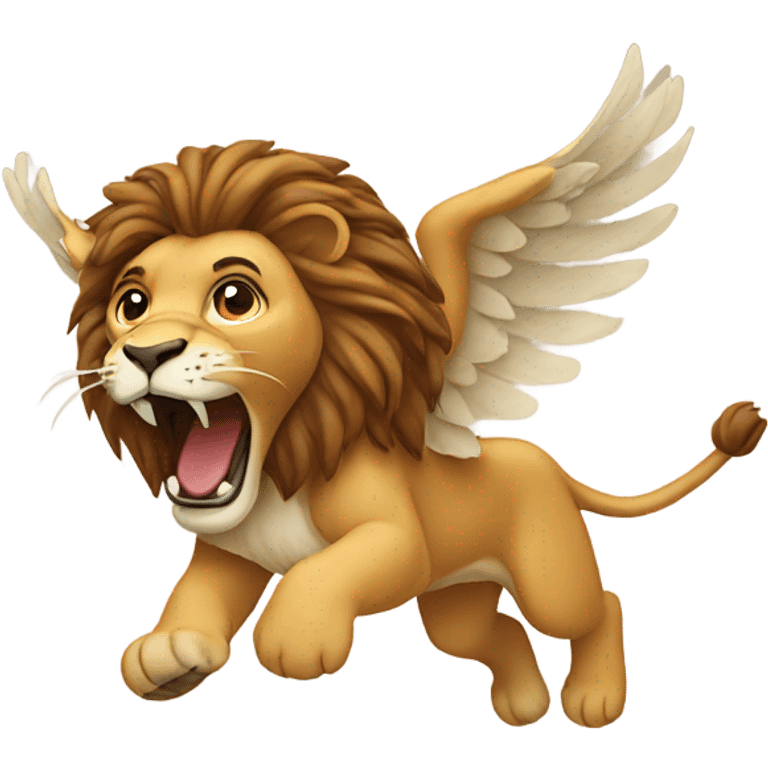 Lions flying  emoji