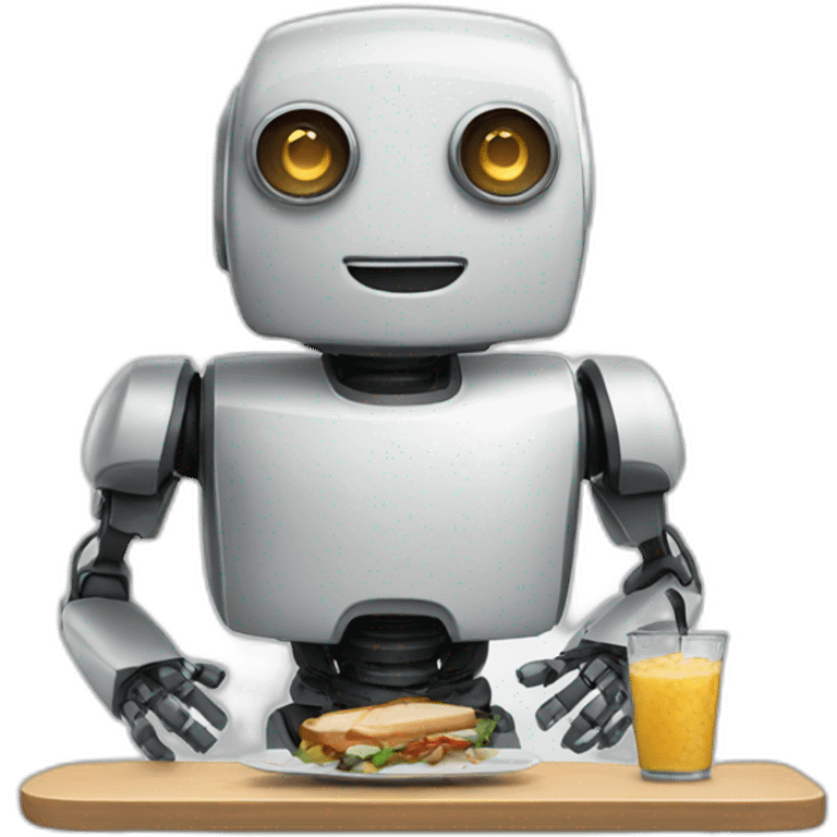 lunch-robot emoji