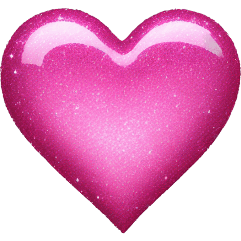 pink sparkly heart emoji