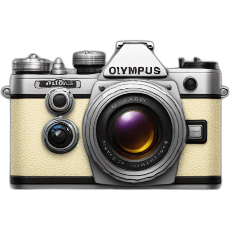 olympus pen f emoji