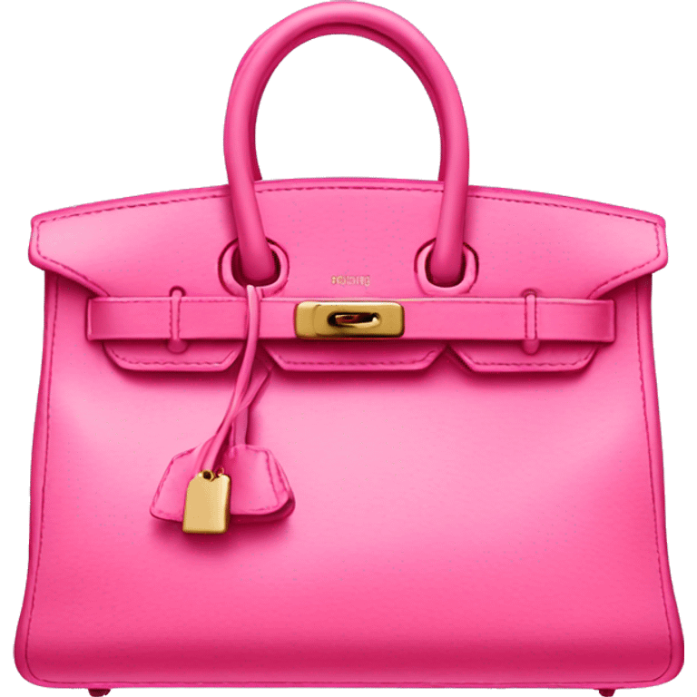 pink birkin bag emoji