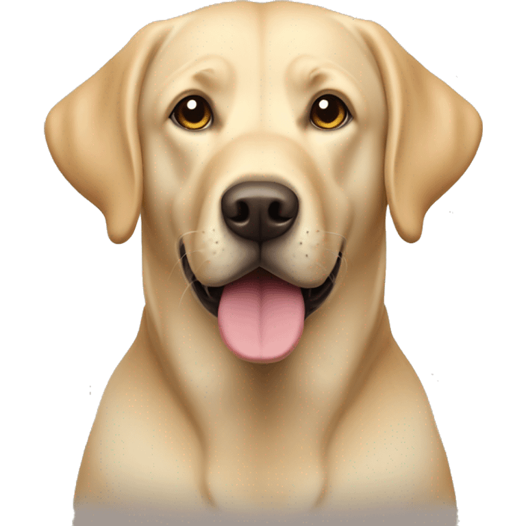 Labrador Retriever in festis petasum emoji