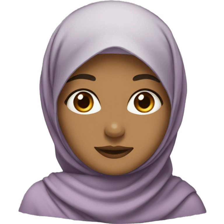 Hijab girl emoji