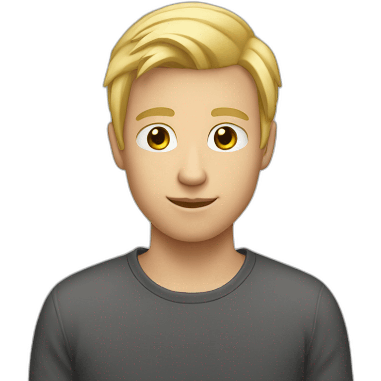 Blonde-Male-Teen emoji