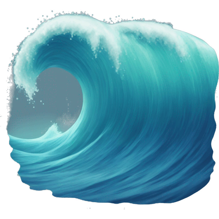 Ocean wave emoji