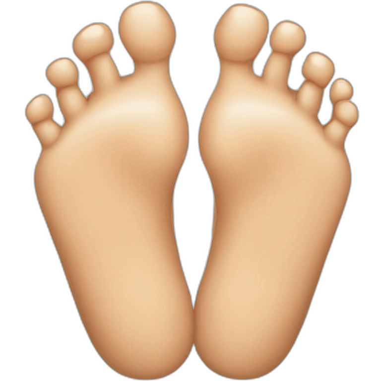 feet with 6 toes emoji