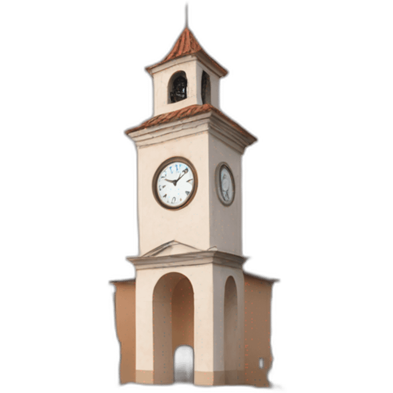 Tirana Clock Tower emoji