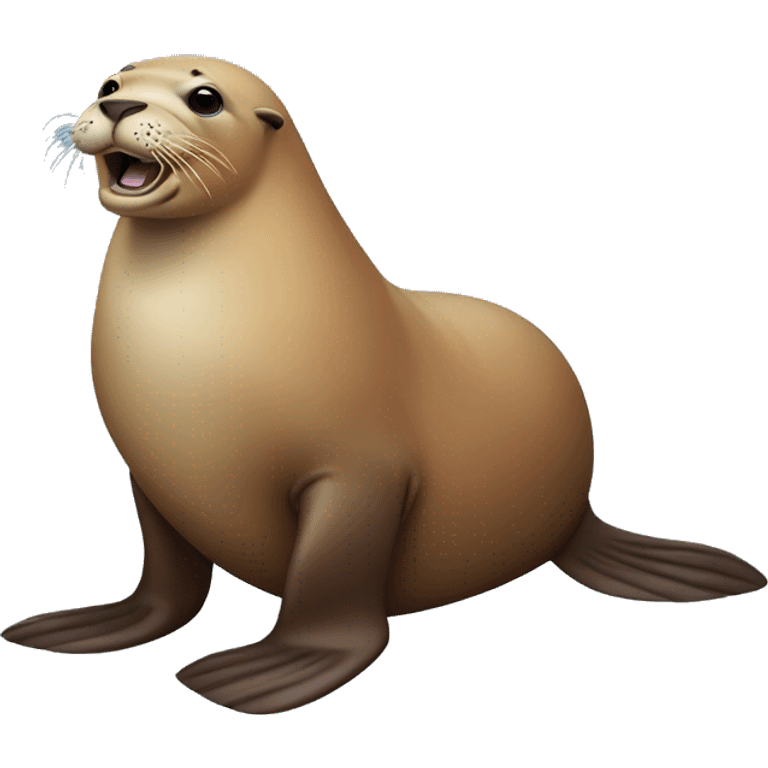 cool Sea lion emoji