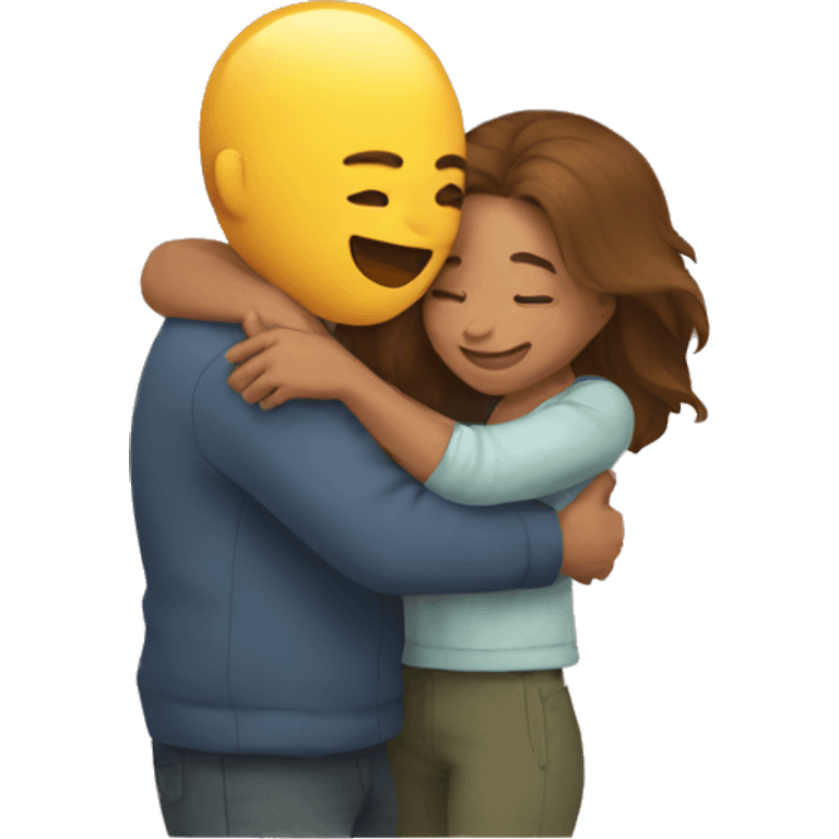 Hug emoji