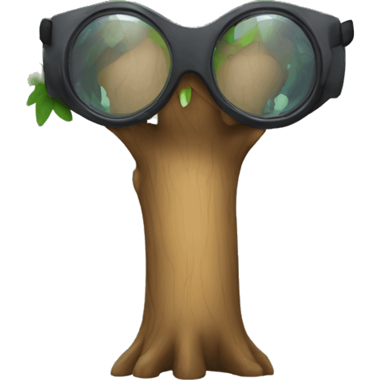 treehugger with goggles emoji