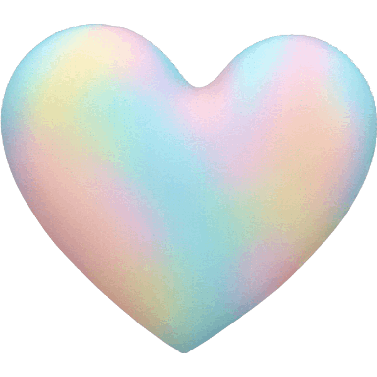 pastel heart emoji