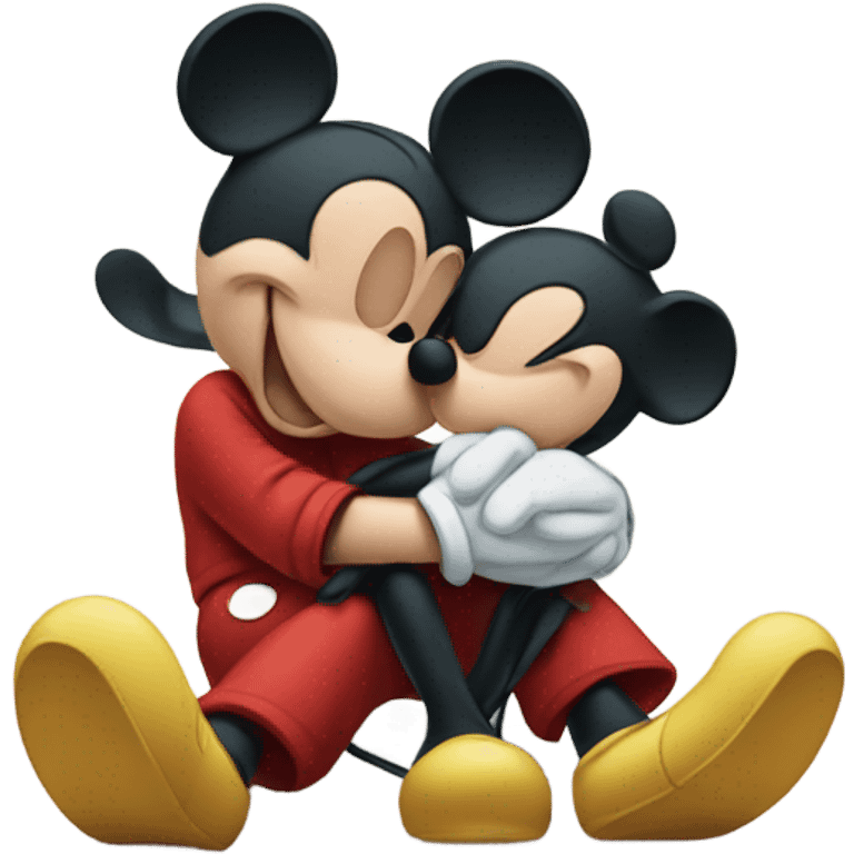 Mickey Mouse Love emoji