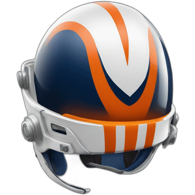 denver broncos space helmet emoji