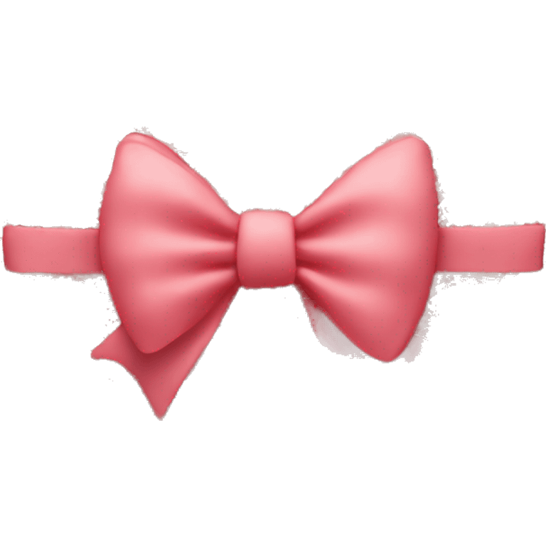 Heart with bow lace emoji