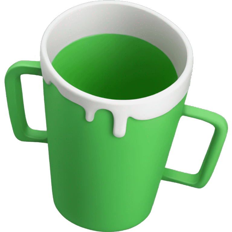 Drinking Cup Green  emoji