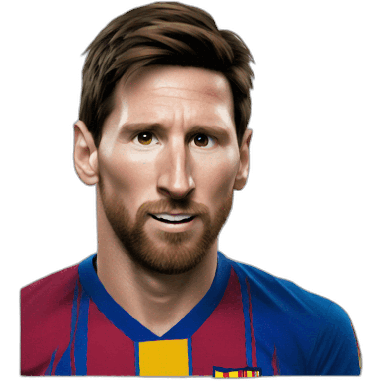 Messi qui pleur emoji