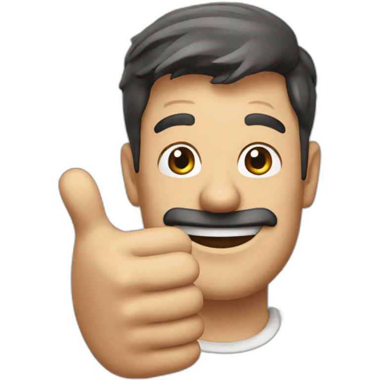 MR BEN THUMBS UP emoji