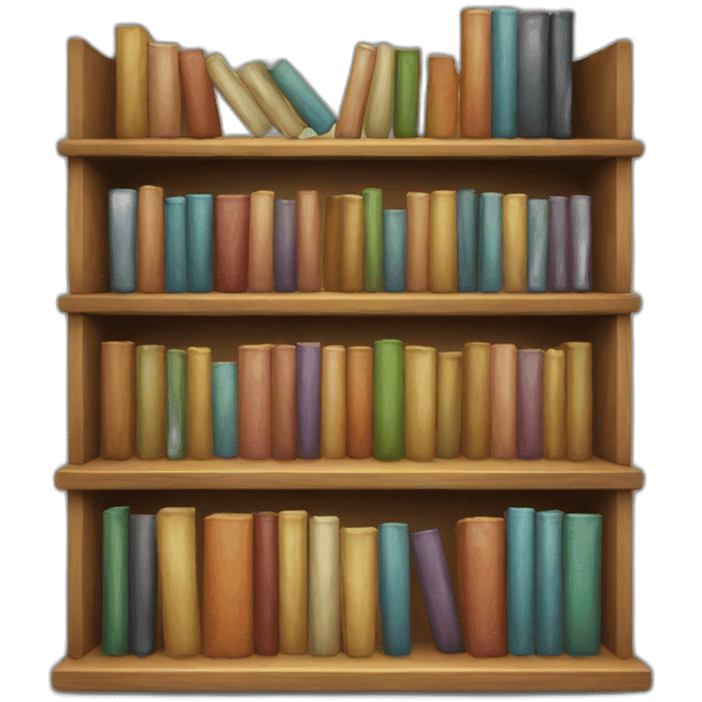 Book shelf emoji