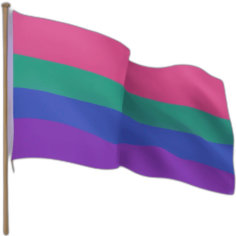 bi flag emoji