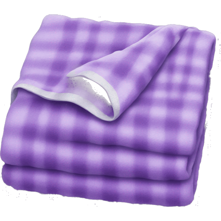 Purple blanket emoji