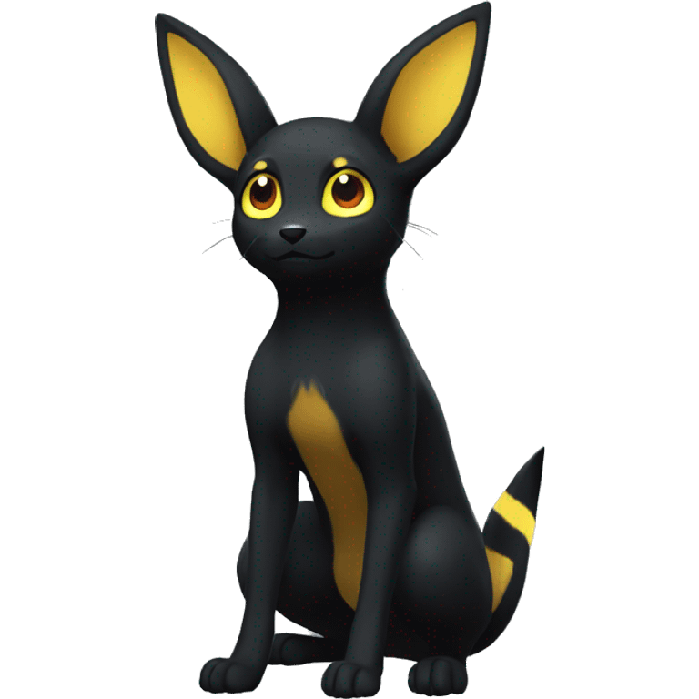 Umbreon full body emoji