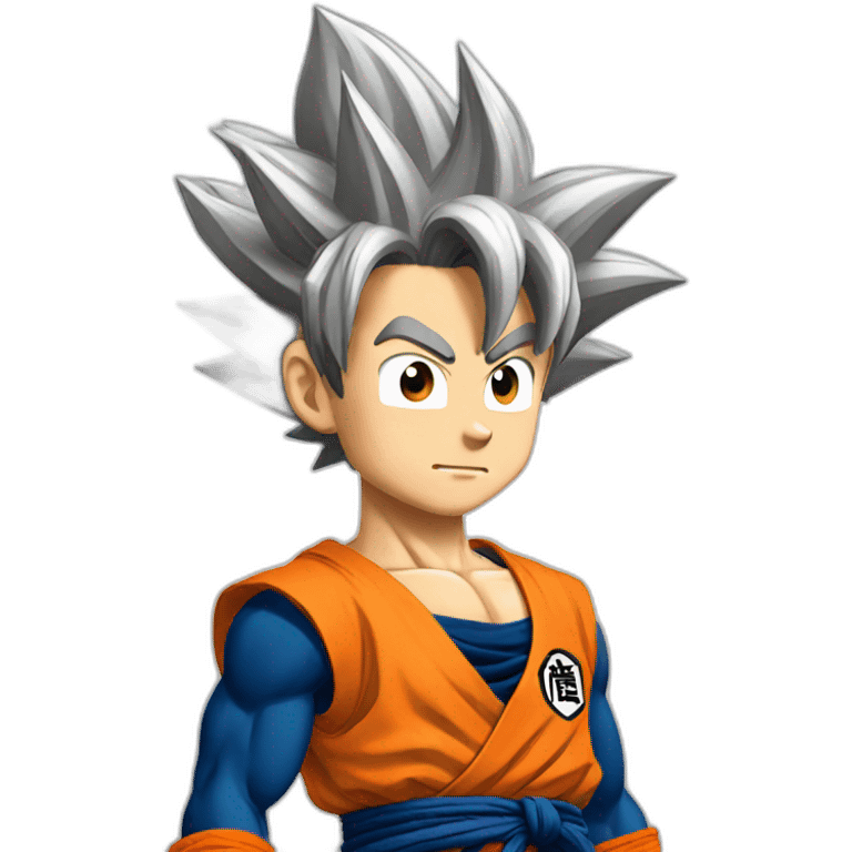 goku smart emoji