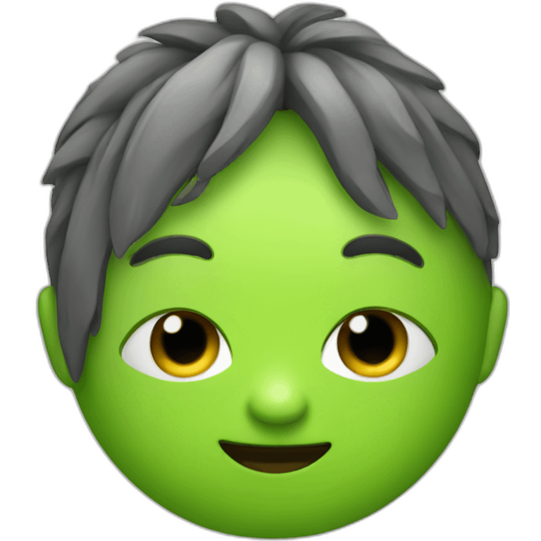 cute lime charcter emoji