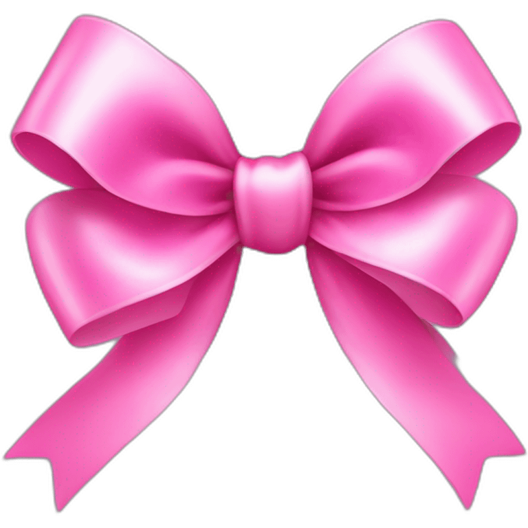 pink coquette bow emoji