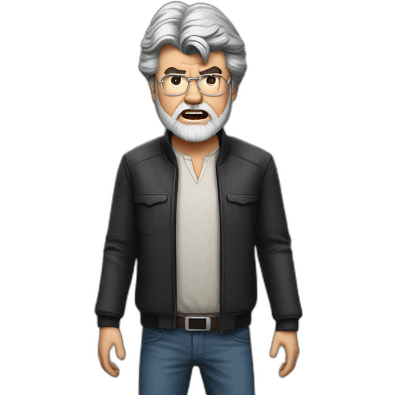 George lucas, raging emoji