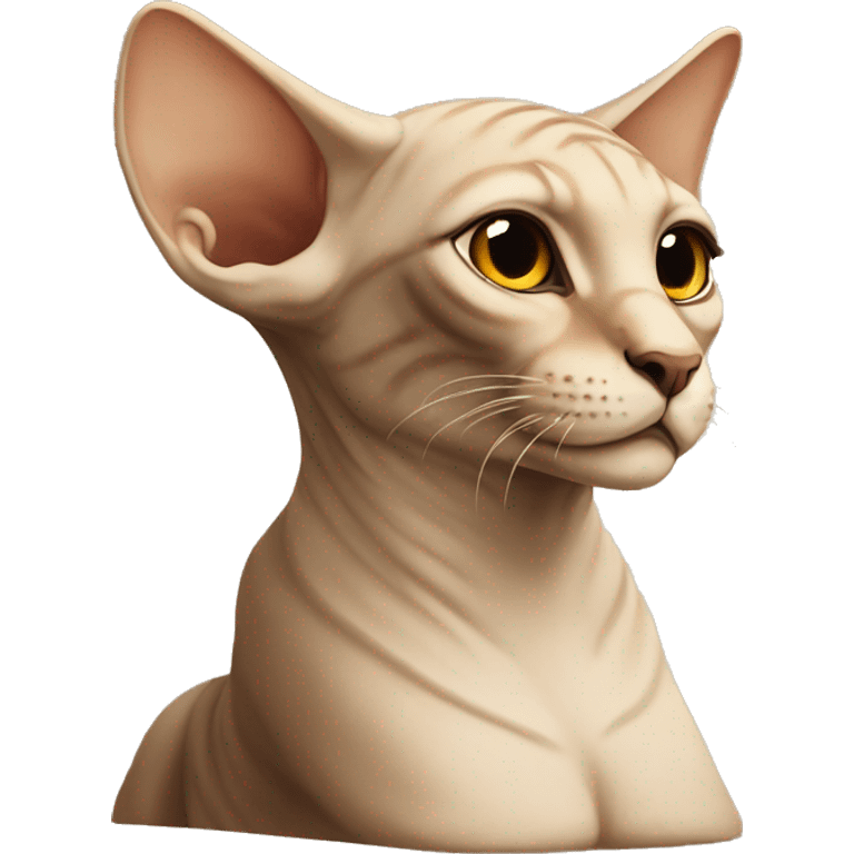 The Sphinx is a cat emoji