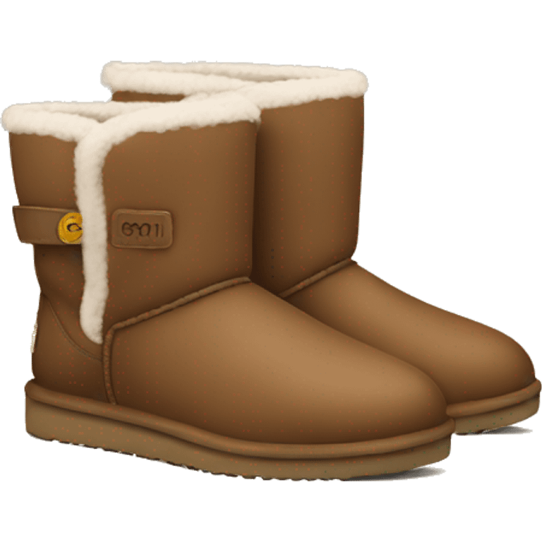 Comfortable uggs  emoji