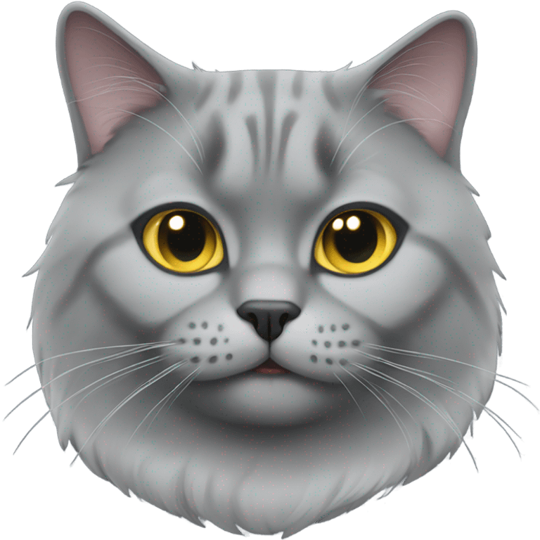 British Grey Cat emoji